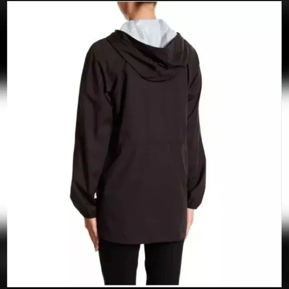 Cole Haan womens water resistant packable woven rain jacket - Picture 2 of 5